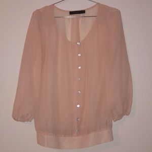 Beautiful sheer blouse!
